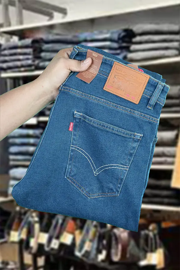 Jean Levi's Coupe Normal  REF-VL5FF40 ( BLEU Vert )