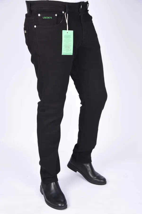 Jean Lacoste Coupe Normale REF-X1L101 (Noir )